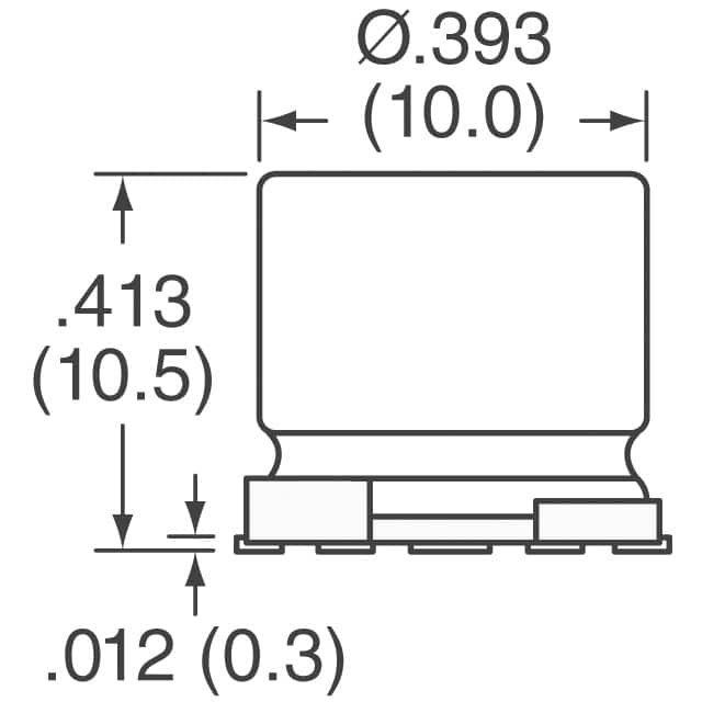 MAL214699001E3 Vishay Beyschlag/Draloric/BC Components  Aluminium-Elektrolytkondensatoren